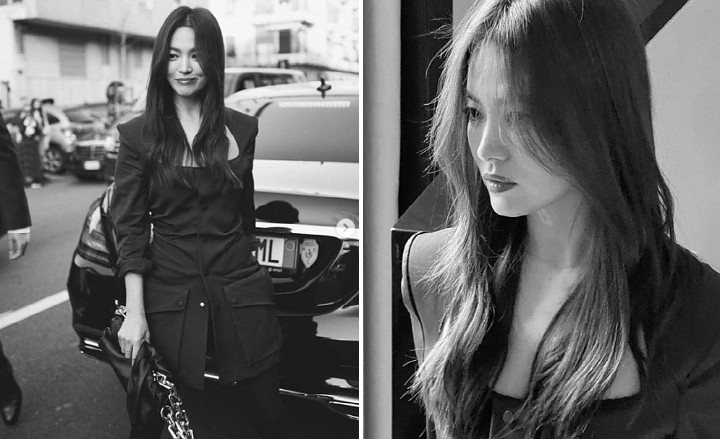 Gaya Cetar Tuai Pujian, Song Hye Kyo Dicibir Menua dan Kena Julid Soal Virus Corona
