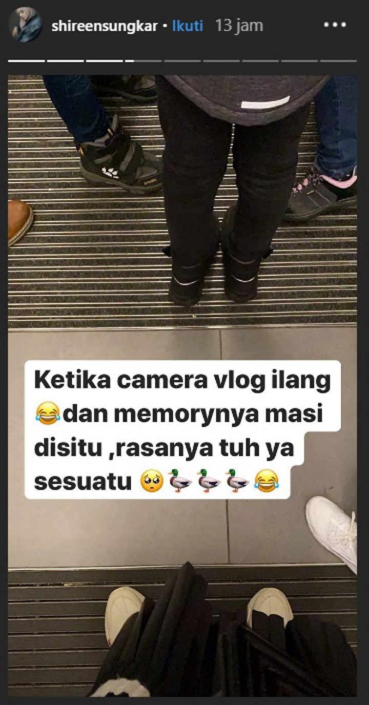 Shireen Sungkar Curhat Kamera Hilang Saat Liburan di Paris