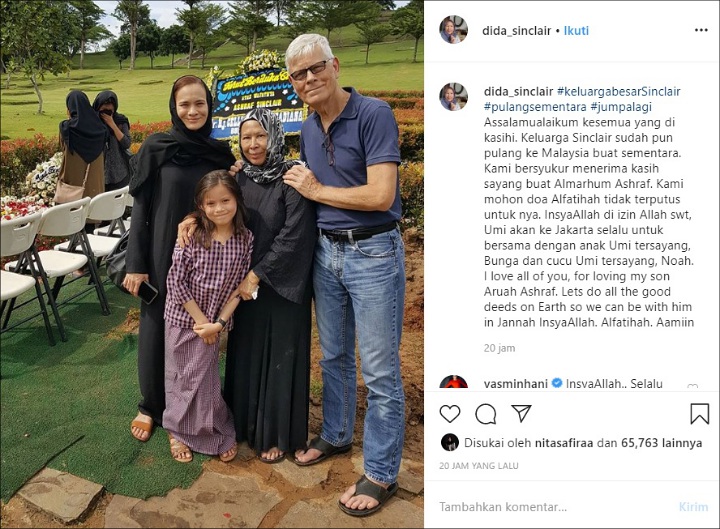 Ibu Ashraf Sinclair Pamit Pulang ke Malaysia, Janji Bakal Sering ke Indonesia Demi BCL dan Sang Cucu