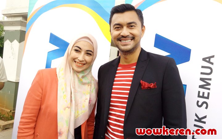 Annisa Trihapsari dan Anjasmara Saat Syuting Sinetron 'Kisah Cinta Anak Tiri' 
