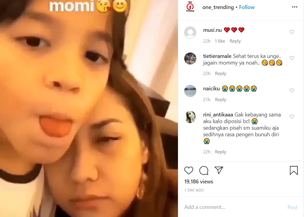 Ashraf Sinclair Meninggal Dunia, Video BCL Manja Minta Dipeluk Noah Jadi Sorotan