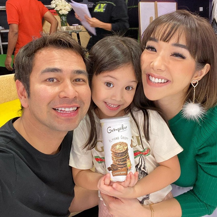 Sibuk Syuting 'Insert Story', Raffi Ahmad Tak Sengaja Ketemu Gempi