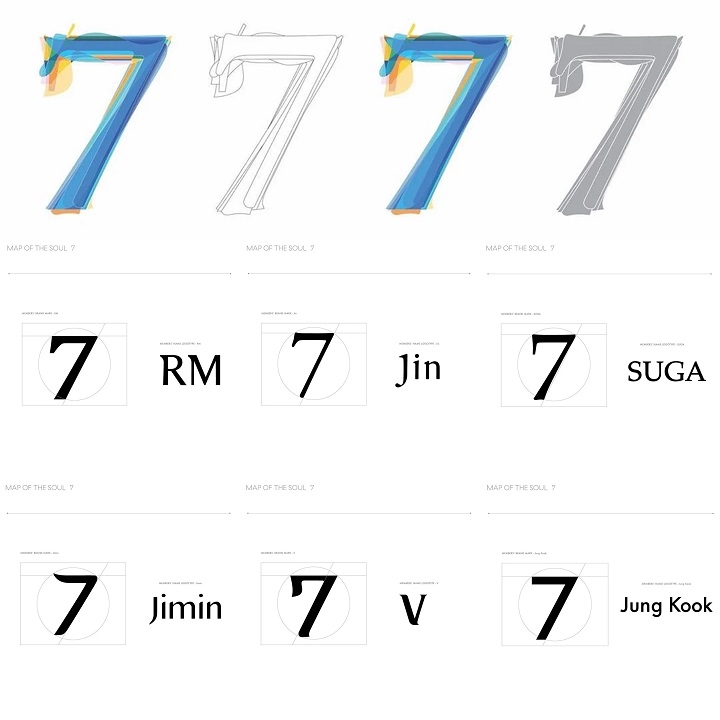 Bukan Asal-asalan, Member BTS Ternyata Turut Partisipasi Desain Logo Album \'Map Of The Soul: 7\'