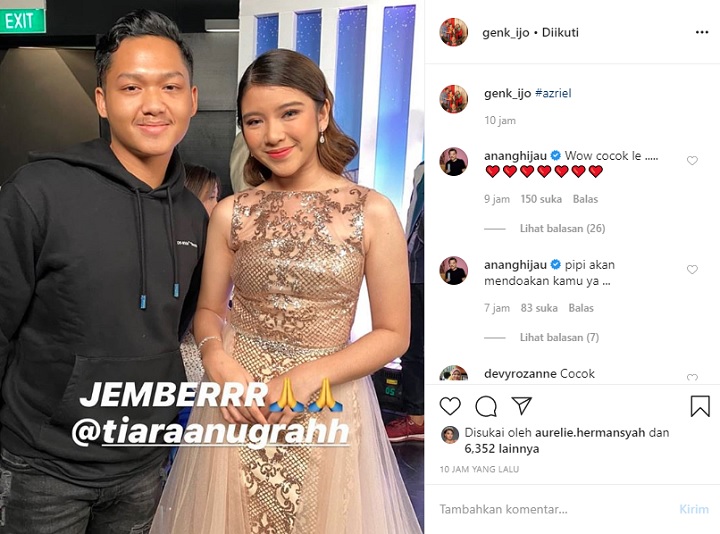 Azriel Hermansyah Dapat Restu Anang Dekati Tiara \'Indonesian Idol\', Saingan dengan Dul Jaelani?