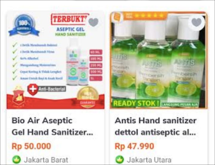 Bukan Cuma Masker, Harga Hand Sanitizer Juga Meroket di Toko Online Efek Corona