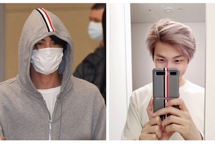 Samsung Galaxy Z Flip RM BTS Kembaran dengan Jaket Jin, Harganya Bikin Nangis 2