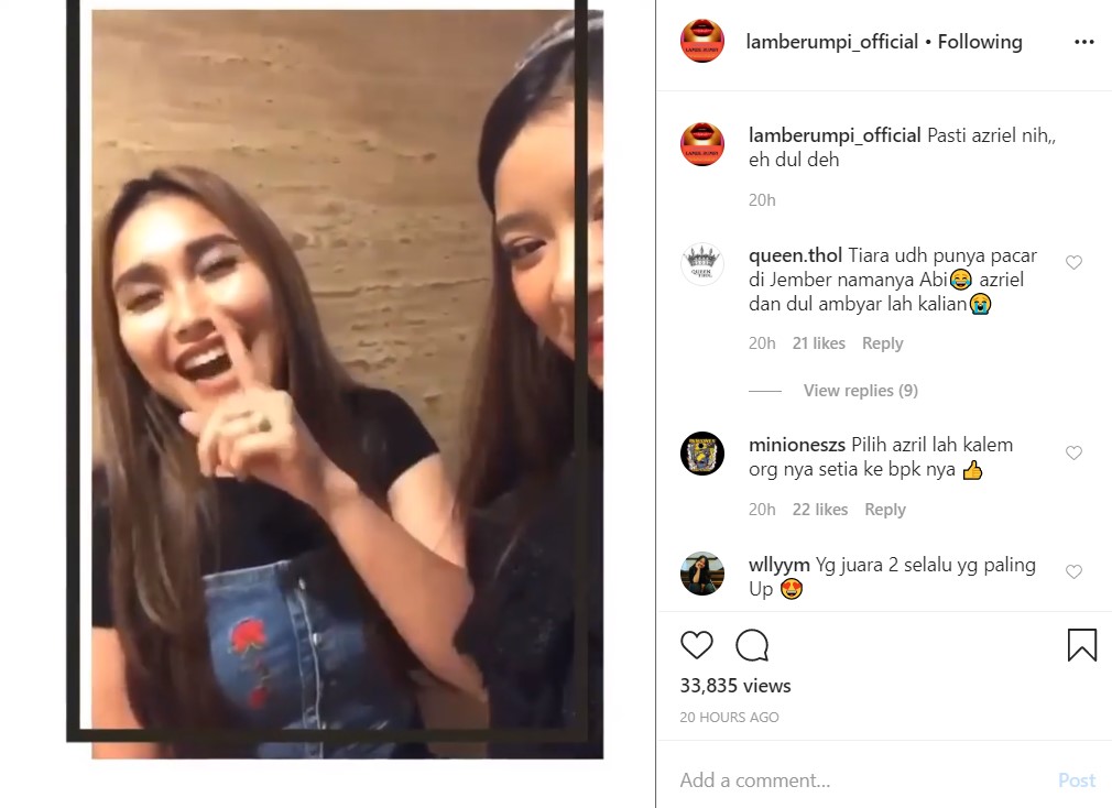 Ditanya Ayu Ting Ting Soal Pilih Dul Atau Azriel, Begini Reaksi Tiara Anugrah