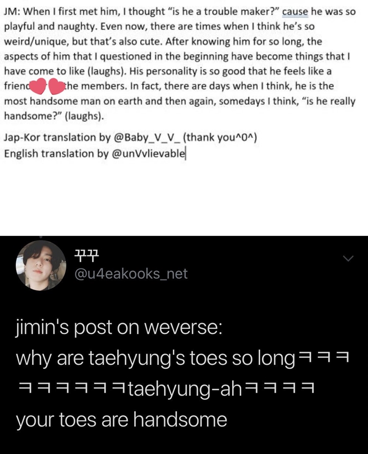 Ini Bukti Jimin BTS Bucin V Nomor Satu 2