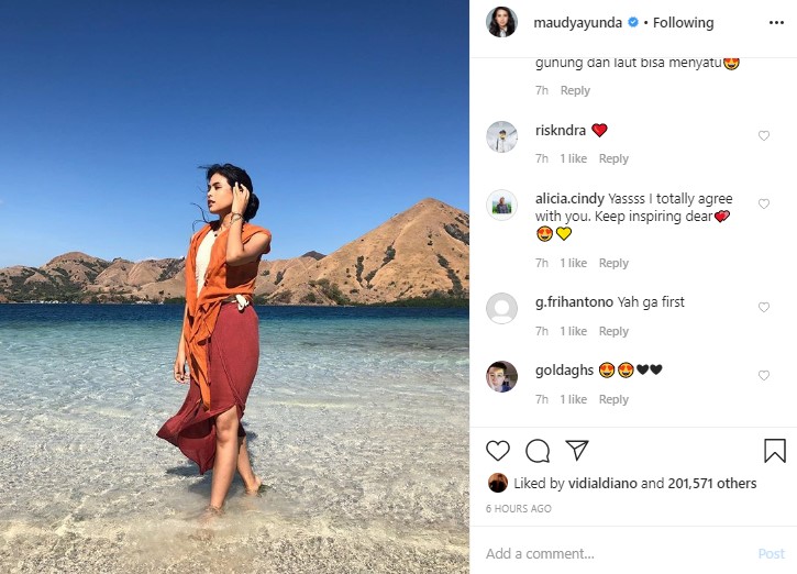 Maudy Ayunda Beri Pesan Ini Untuk Sambut Hari Perempuan Internasional