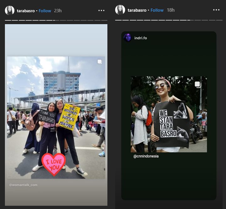 Foto Tanpa Busana Tuai Pro-Kontra, Tara Basro Malah Jadi Ikon Peringatan Hari Perempuan Sedunia