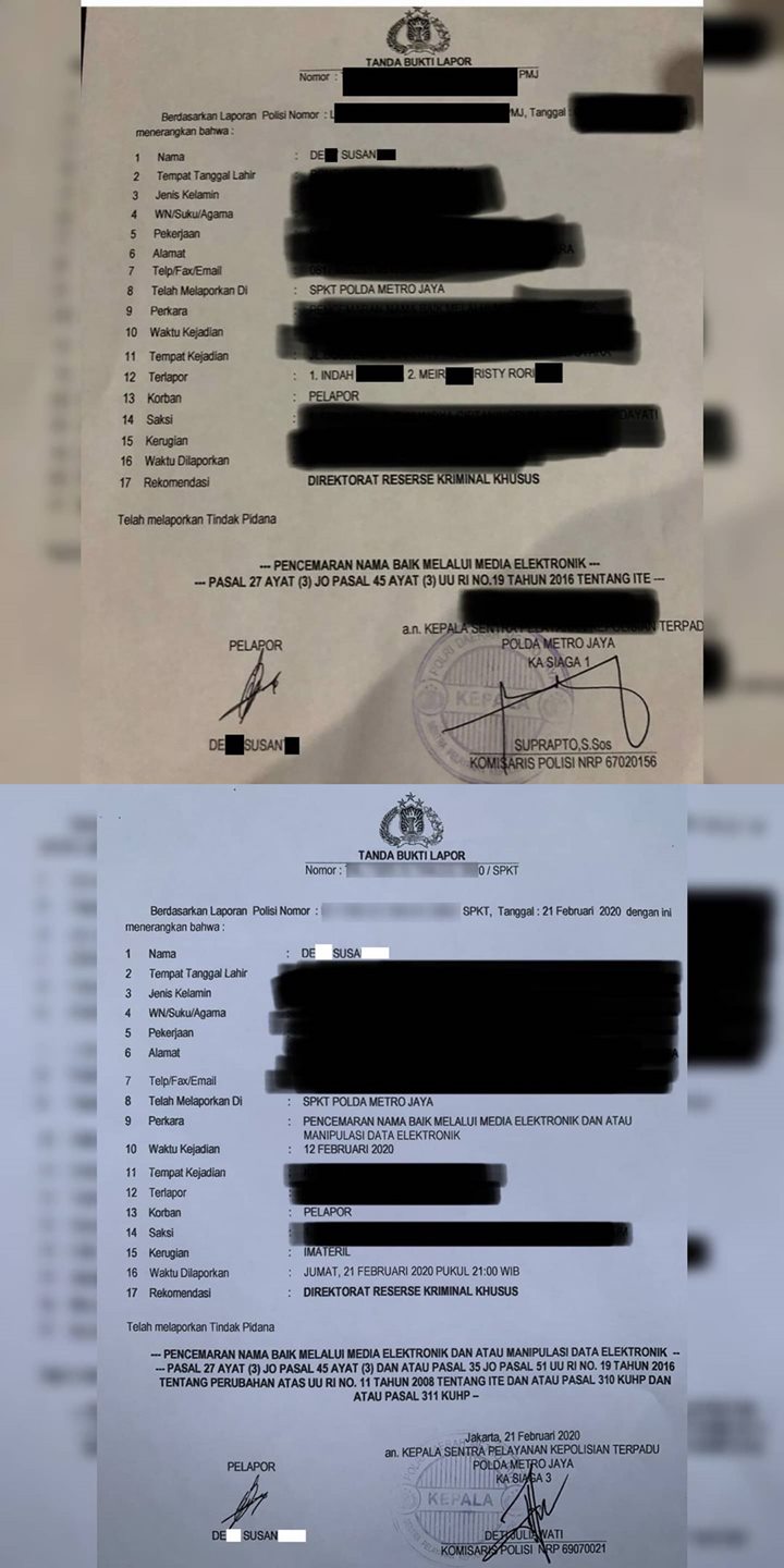 Masih Berlanjut, Dedy Susanto Laporkan 2 Wanita ini atas Pencemaran Nama Baik