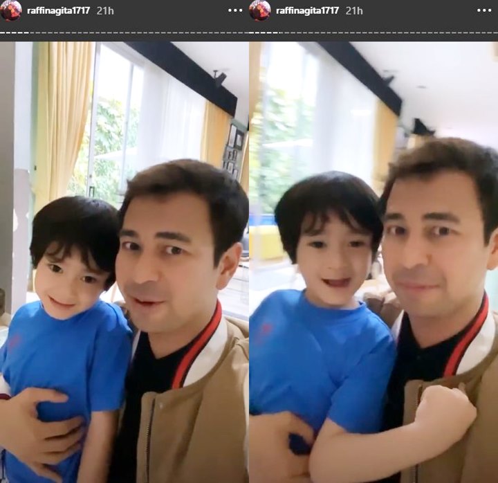 Lucunya Rafathar Ngotot Ajak Raffi Ahmad Khitan Menemaninya
