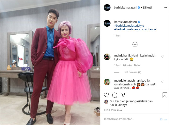 Barbie Kumalasari Gandeng Oppa \'Siwon\'