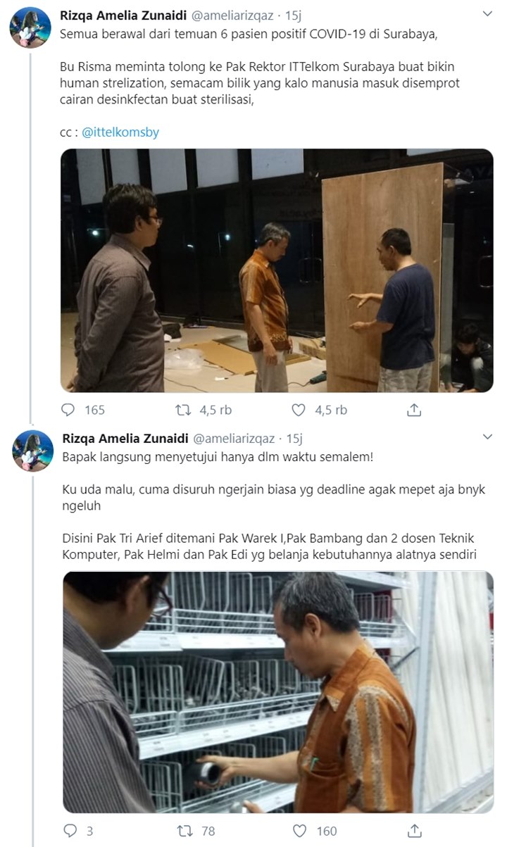 \'Bu Risma\' Jadi Trending Usai Gercep Bikin \'Bilik Sakti\' Tangkal Corona Ala Vietnam-1