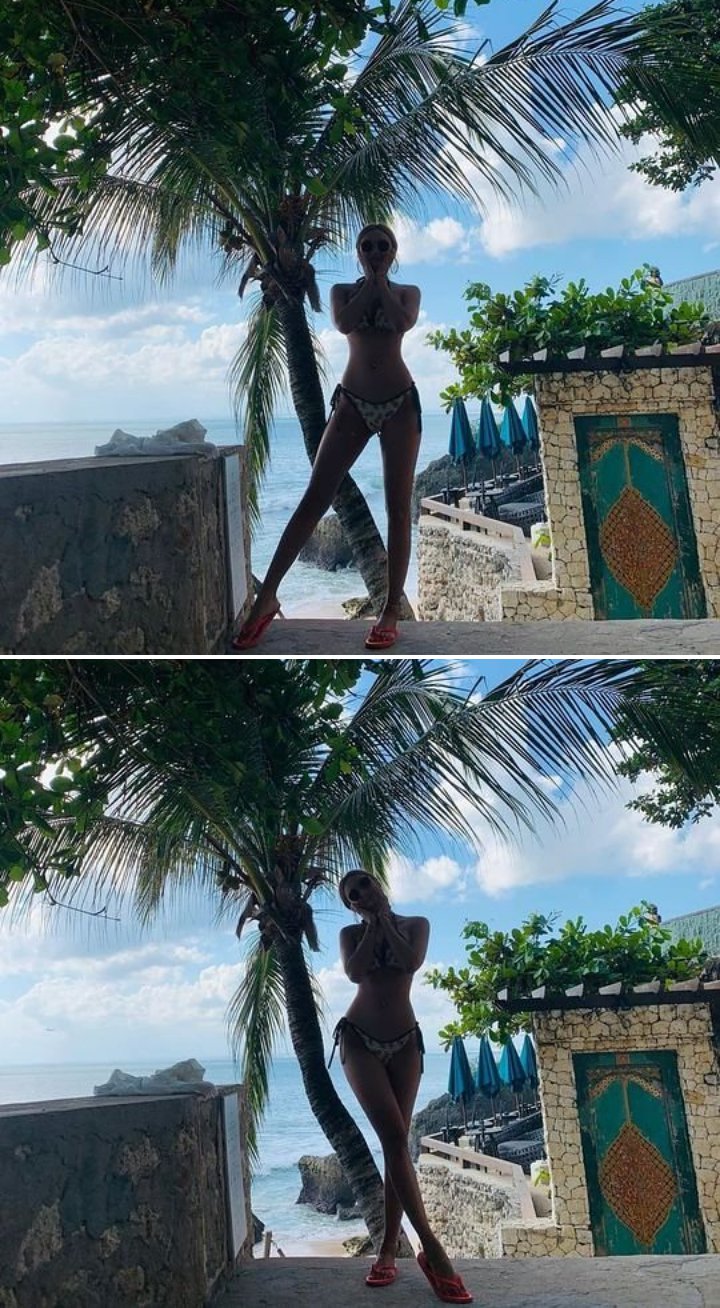 LE EXID Tuai Kritik Usai Pamer Bodi Seksi Kenakan Bikini di Pantai