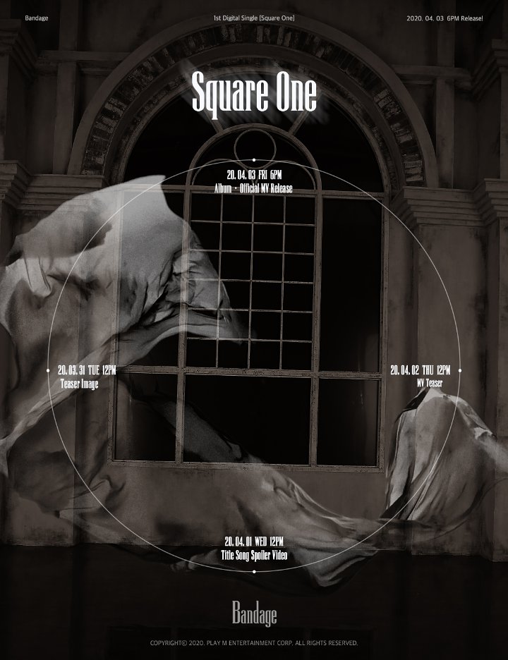 Bandage Band Baru Play M Ungkap Jadwal Debut Dengan Single \'Square One\', Catat Tanggalnya!