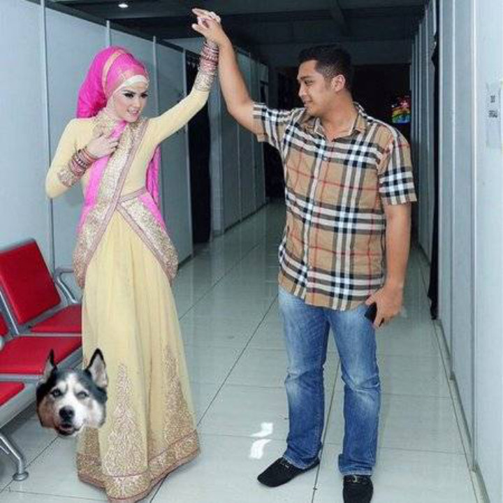 Foto Angel Lelga-Suami Rica Andriani