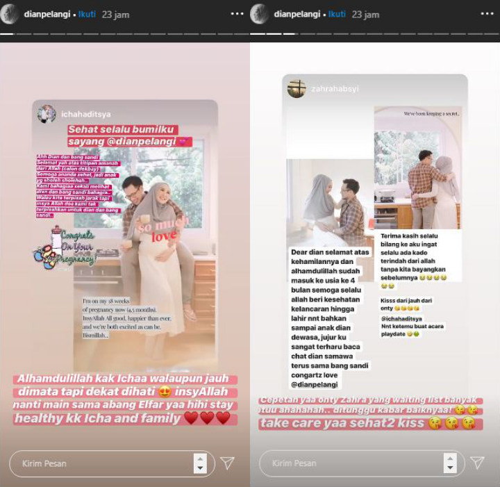 Dian Pelangi Umumkan Kehamilan Pertama, Acara Pengajian Batal Akibat Wabah Corona