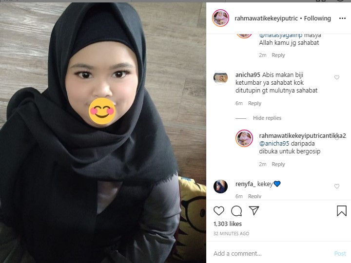 Biasa Diam, Rahmawati Kekeyi Kini Balas Menohok Komentar Nyinyir Netizen