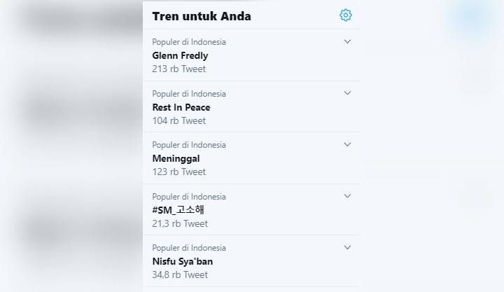 Glenn Fredly Trending