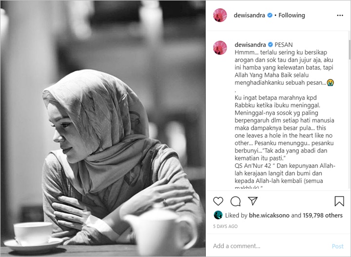Firasat Dewi Sandra