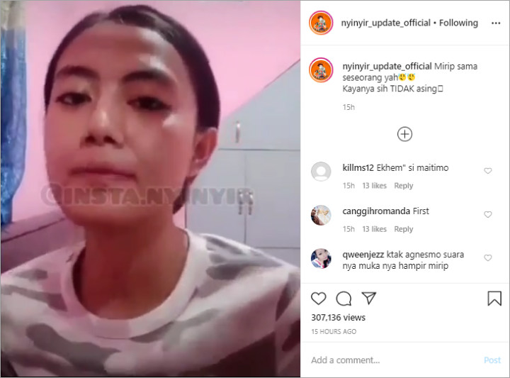 Seleb TikTok ini Sukses Bikin Heboh Karena Mirip Banget dengan Agnez Mo