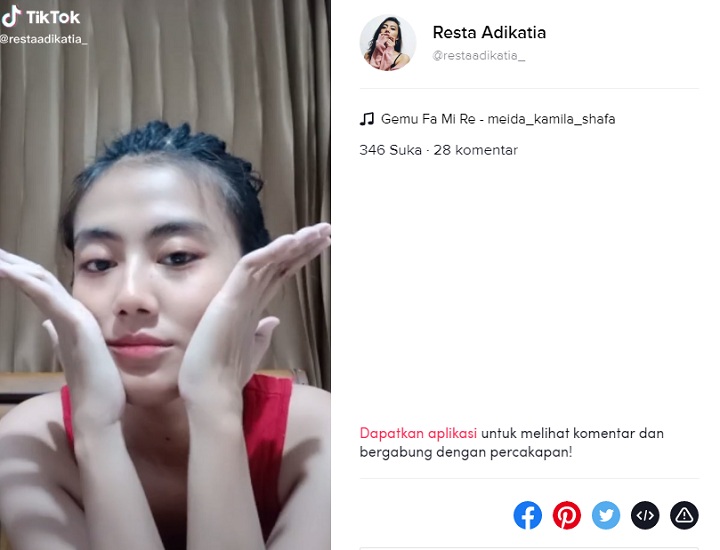 Seleb TikTok ini Sukses Bikin Heboh Karena Mirip Banget dengan Agnez Mo