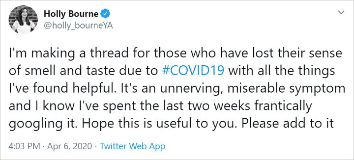 COVID-19 Sebabkan Indra Penciuman Tak Bekerja, Seperti Apa Rasanya?