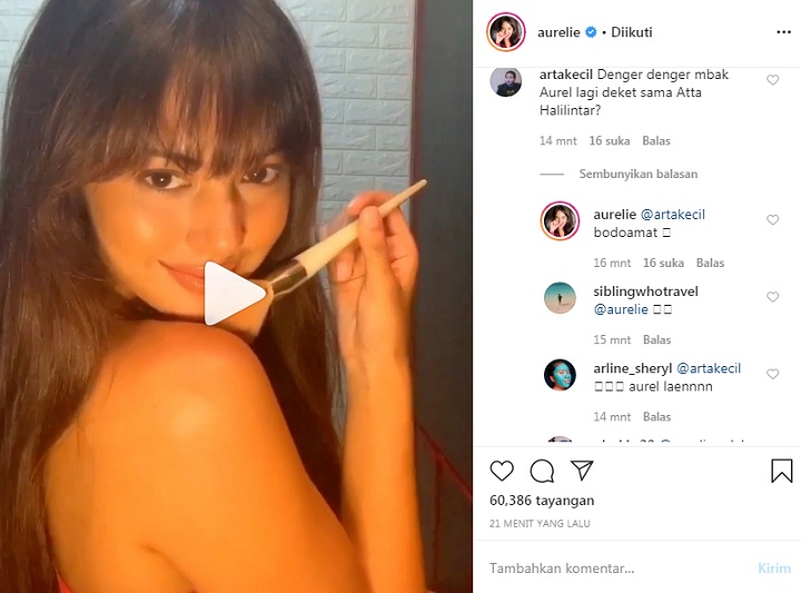 Aurelie Moeremans Ngaku Gak Punya Temen hingga Jawab Gosip Kedekatan dengan Atta Halilintar