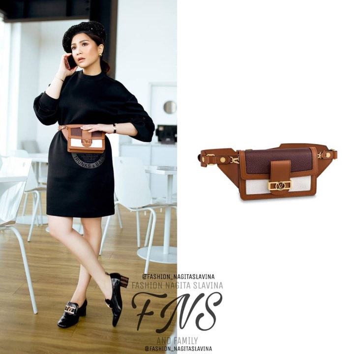Nagita Slavina Pakai Outfit Serba Louis Vuitton, Habiskan Puluhan Juta Sekali Pakai