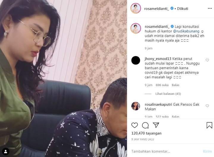 Kembali Tak Akur, Rosa Meldianti Beri Isyarat Siap Laporkan Dewi Persik Lagi