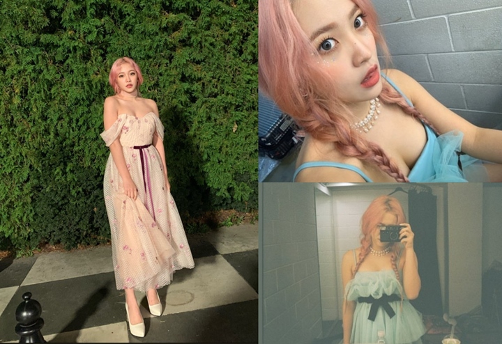 Yeri Red Velvet Anggun dan Seksi Bak Putri Disney, Warna Rambut Paling Disorot