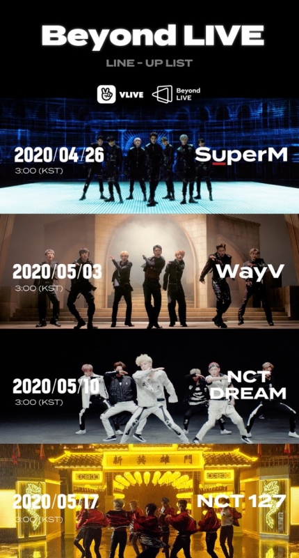 SuperM Jadi Pembuka, Inilah Jadwal Dan Line Up Konser Online SM Entertainment \'Beyond LIVE\'
