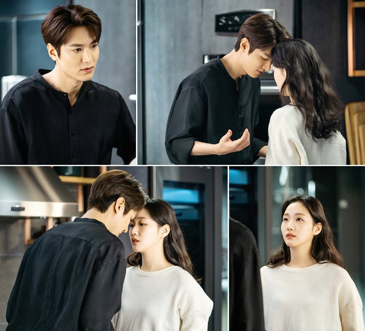 Lee Min Ho dan Kim Go Eun Ciuman Kening di \'The King: Eternal Monarch\', Fans Ribut