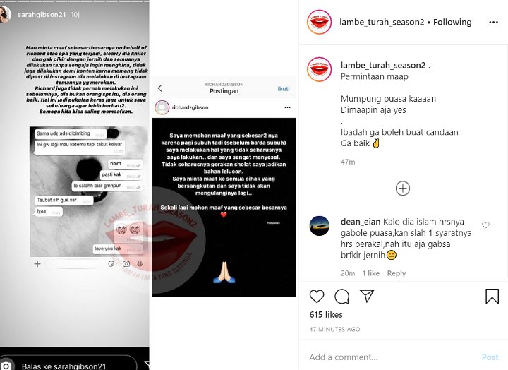 Selebgram Sarah Gibson Minta Maaf Usai Video Sang Kakak Leluconkan Salat Jadi Viral