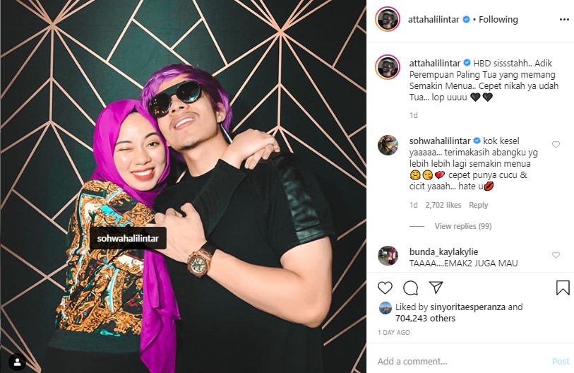 Atta Halilintar Ledek Adik Untuk Segera Nikah, Malah Kena Sindir Balik