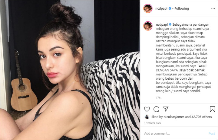 Akun Twitter Jerinx SID Kena Suspend Lagi, Nora Alexandra Jawab Begini Saat Diminta Ingatkan Suami