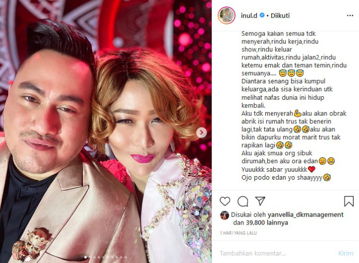 Rindu Para Sahabat, Inul Daratista Lampiaskan dengan Obrak-Abrik Rumah