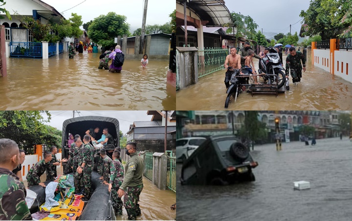 Banda Aceh Dilanda Banjir Besar dan Jadi Trending, 3 Pasien Corona \'Pasrah\' Dievakuasi