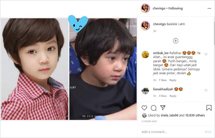 Rafathar Dinilai Mirip Masa Kecil Karakter Lee Joon Young \'The World of The Married\'