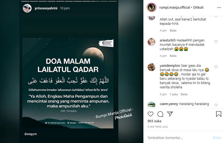 Syahrini Mohon Ampun, Reino Dibandingkan Eks Suami Cut Tari