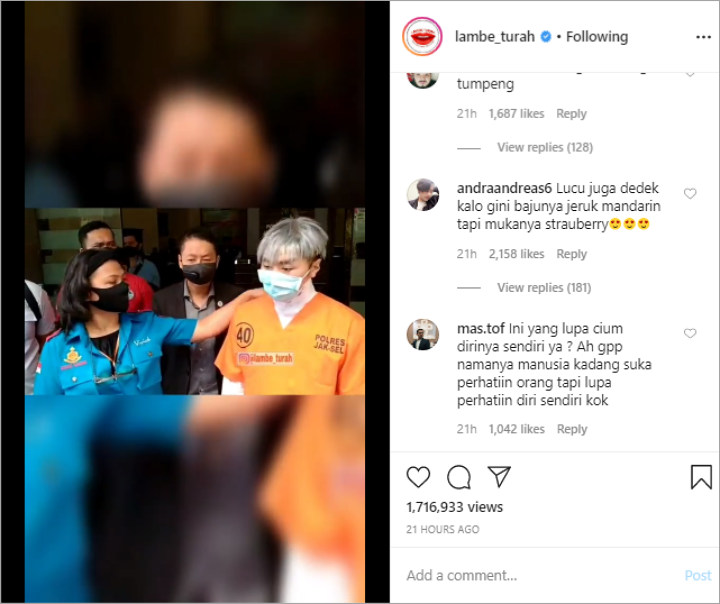 Dipindahkan ke RSKO, Penampilan Roy Kiyoshi Dikomentari Netizen: Baju Jeruk Mandarin Wajah Stroberi