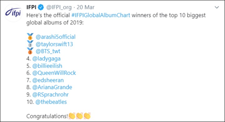 Misteri \'Hilangnya\' Data Penjualan Album BTS Di IFPI Terkuak, Kesalahan Big Hit Sendiri?