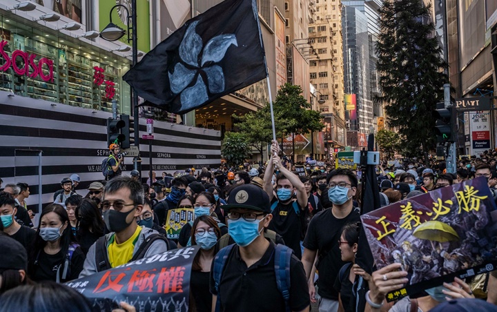 Tiongkok Sebut Demonstrasi Hong Kong sebagai Tindak Terorisme