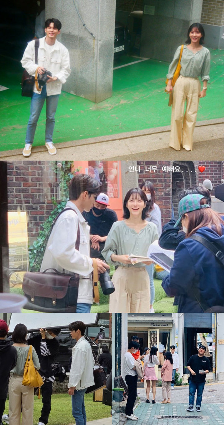 Kepergok Syuting Bareng, Ong Sung Woo dan Shin Ye Eun Ceria Abis di Lokasi \'Number of Cases\'