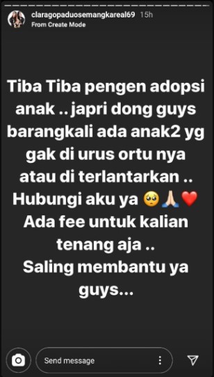 Clara Gopa Duo Semangka Ingin Adopsi Anak, Siap Beri Honor Untuk Netizen Yang Bisa Bantu
