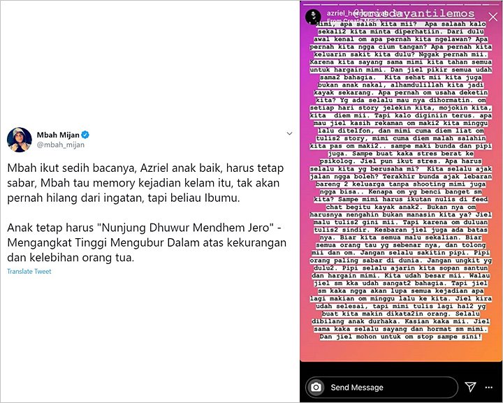 Mbah Mijan Nasihati Azriel