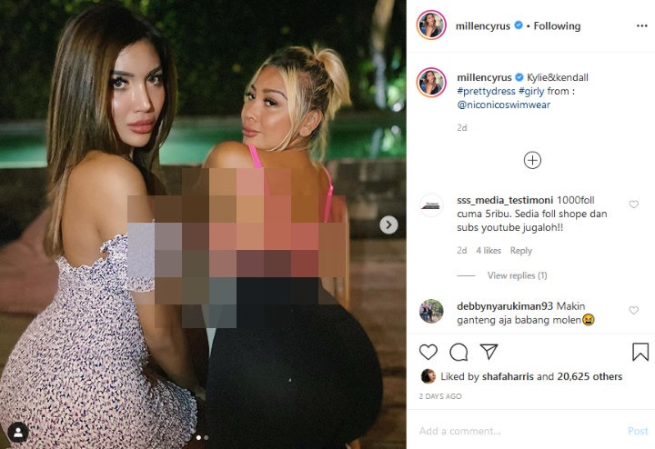 Lagi-Lagi Sebut Dirinya Mirip Kendall Jenner, Millendaru Panen Hujatan