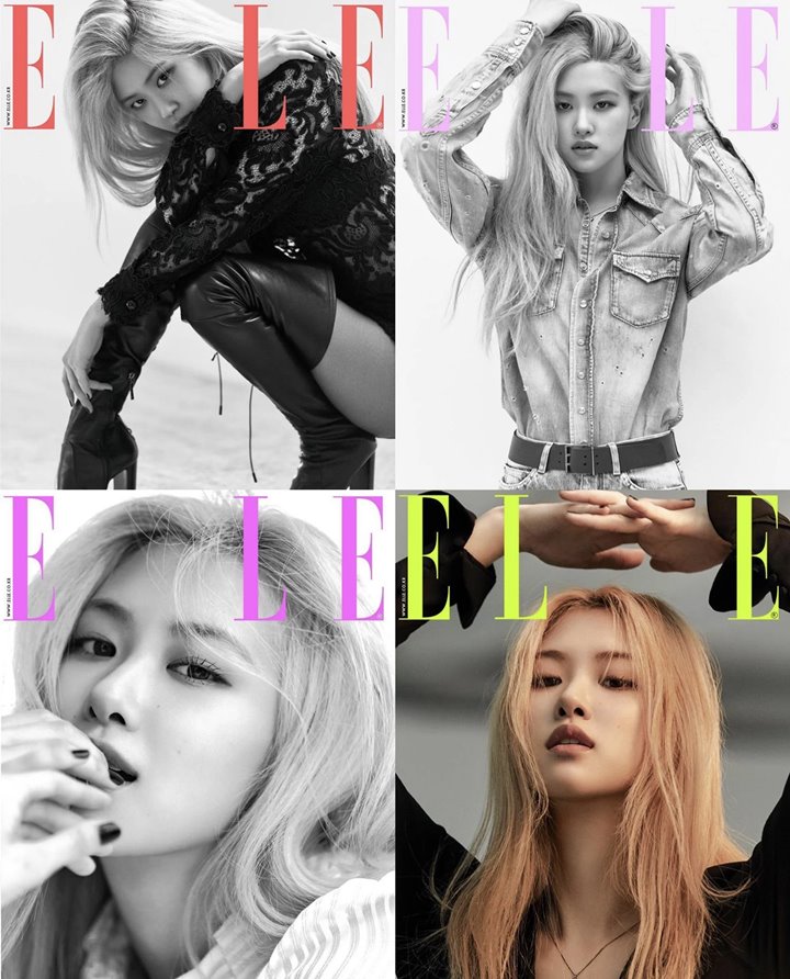 Rose BLACKPINK Hiasi Cover ELLE Korea