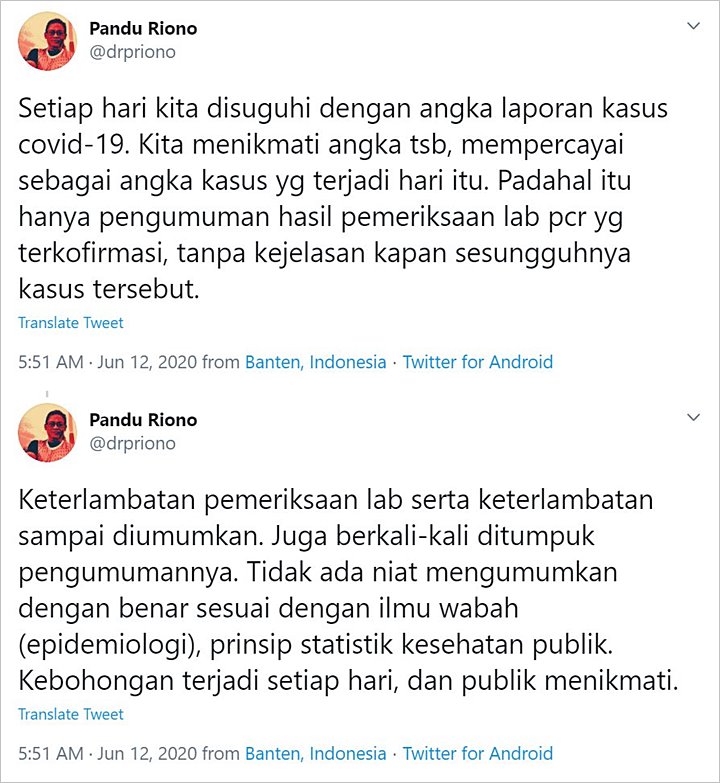 Pengumuman Corona